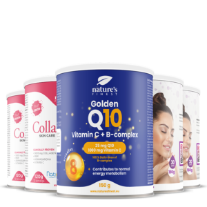 2x Beauty Hyaluron + 2x Skin Care Collagène + Golden Q10 paquet