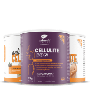 Cellulite PRO + 2x Anti Cellulite Coffee Scrub paquet