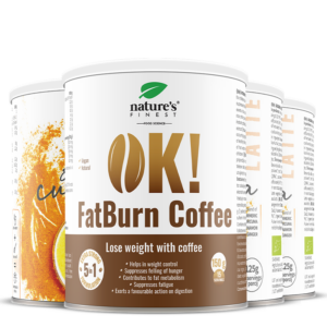 3x Golden Curcuma latte + OK!Fatburn Coffee paquet