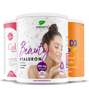 Beauty Hyaluron + Skin Care Collagène + Vitamin D3 paquet