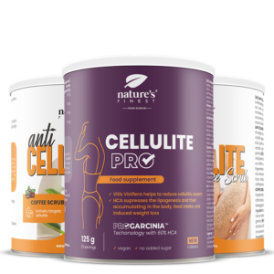 Cellulite PRO + 2x Anti Cellulite Coffee Scrub paquet