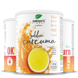 Latte au curcuma + OK!FatBurn paquet