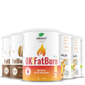 2x Latte au curcuma + 2x OK!FatBurn Café + OK!FatBurn paquet