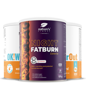 Night FatBurn Extreme + 2x OK!WaterOut paquet