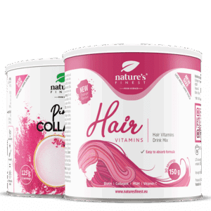 Collagène PINK LATTE + Hair Vitamins paquet