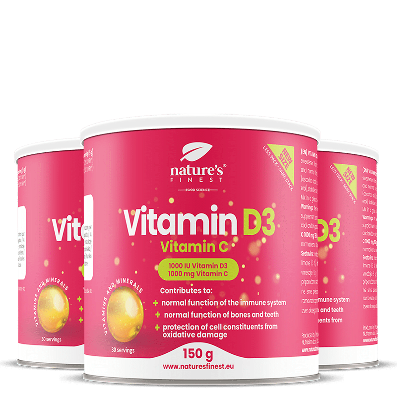 Box Vitamine D3 + Vitamine C
