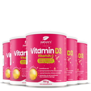 Vitamine D3 + Vitamine C 2+3 paquet