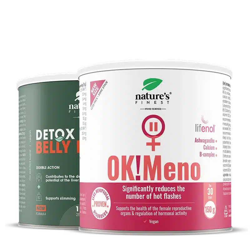 OK!Meno + Detox Belly Burn paquet